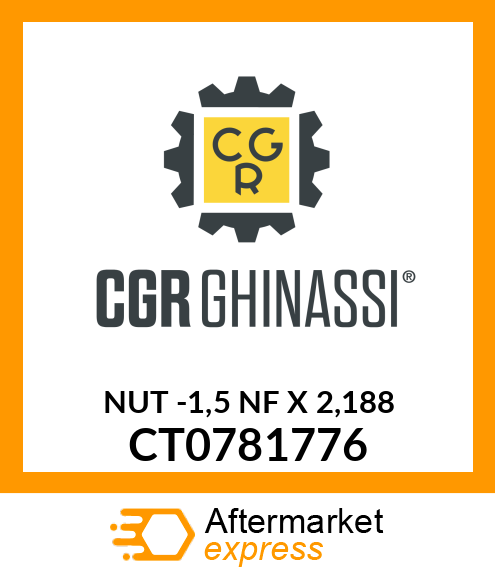 NUT -1,5 NF X 2,188 CT0781776