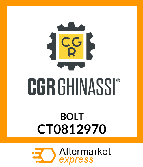 BOLT CT0812970