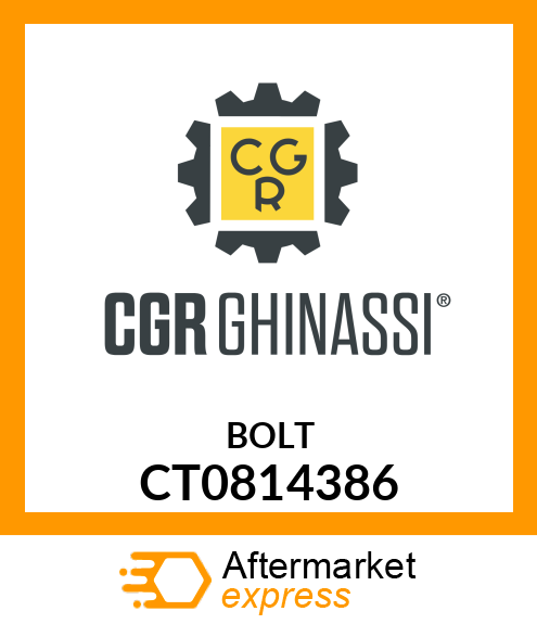 BOLT CT0814386