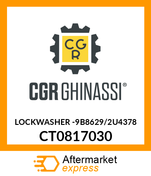 LOCKWASHER -9B8629/2U4378 CT0817030