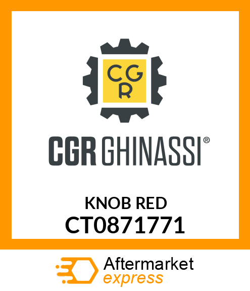 KNOB RED CT0871771