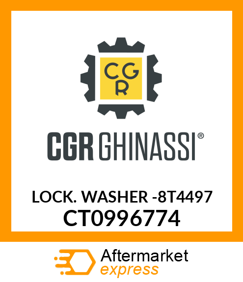 LOCK WASHER -8T4497 CT0996774