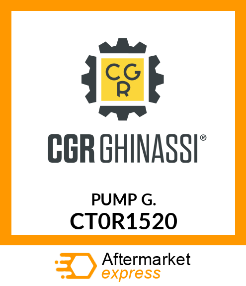 OIL PUMP G CT0R1520