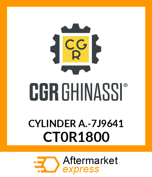 CYLINDER A.-7J9641 CT0R1800