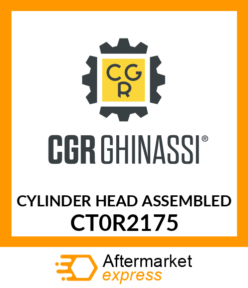 CYLINDER HEAD ASSEMBLED CT0R2175