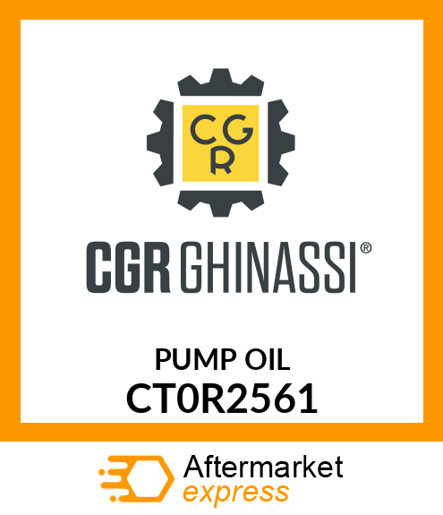 PUMP OIL CT0R2561