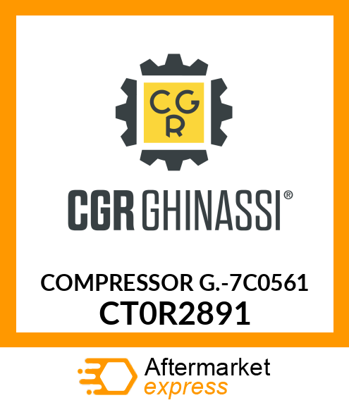 COMPRESSOR G.-7C0561 CT0R2891