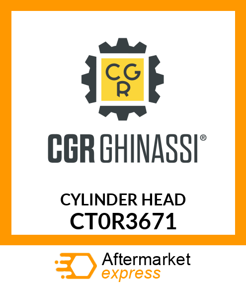 CYLINDER HEAD CT0R3671