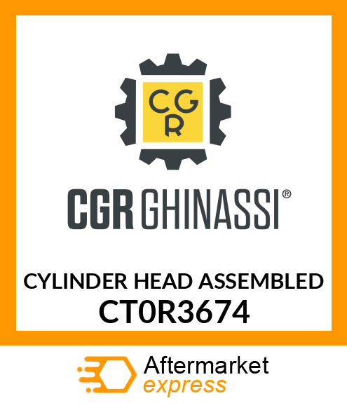 CYLINDER HEAD ASSEMBLED CT0R3674