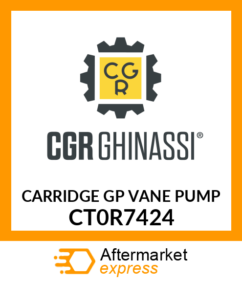 CARRIDGE GP VANE PUMP CT0R7424