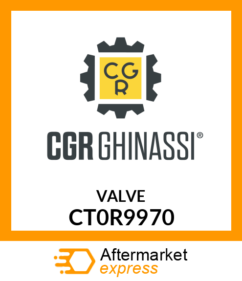 VALVE CT0R9970