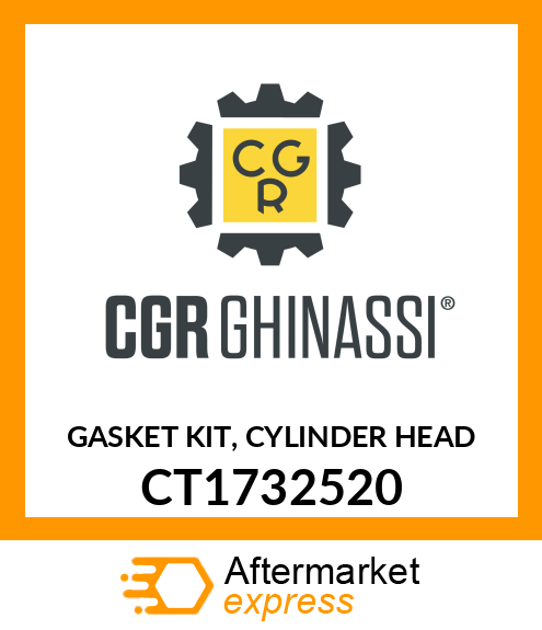 GASKET KIT, CYLINDER HEAD CT1732520