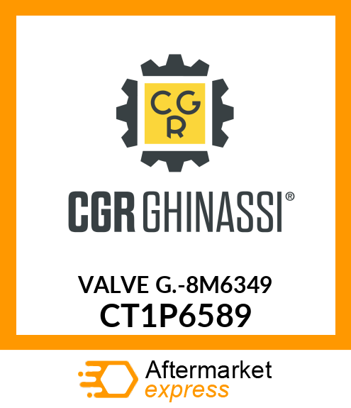 VALVE G.-8M6349 CT1P6589