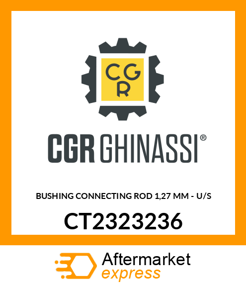 BUSHING CONNECTING ROD (1,27 mm - U/S) CT2323236