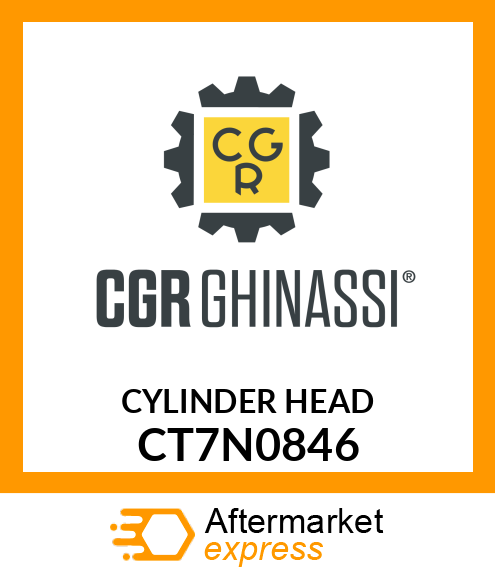 CYLINDER HEAD CT7N0846