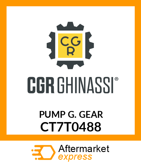 PUMP G. GEAR CT7T0488