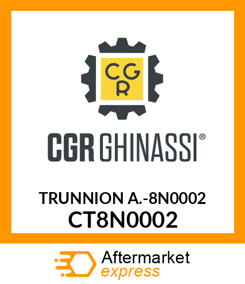 TRUNNION A.-8N0002 CT8N0002