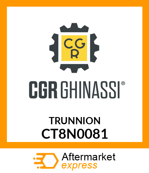 TRUNNION CT8N0081