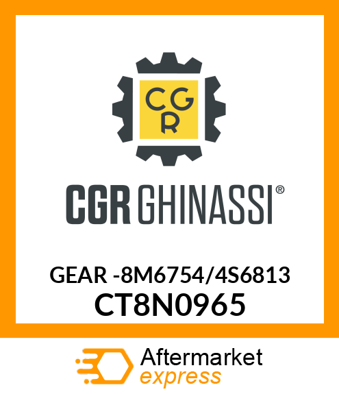 GEAR -8M6754/4S6813 CT8N0965