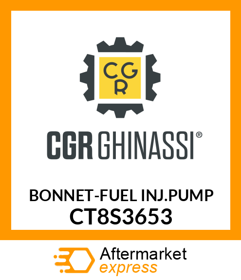 BONNET-FUEL INJ.PUMP CT8S3653