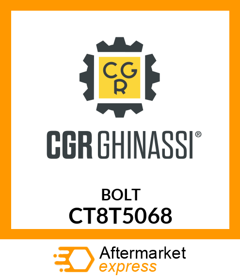 BOLT CT8T5068