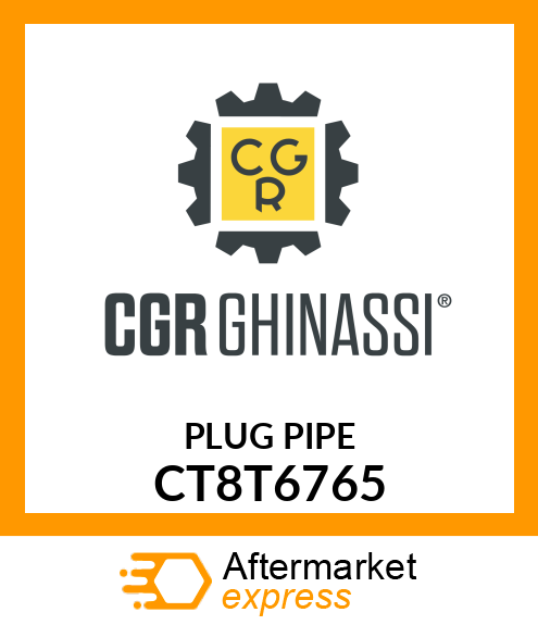 PLUG PIPE CT8T6765