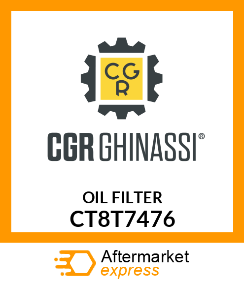 OIL FILTER CT8T7476