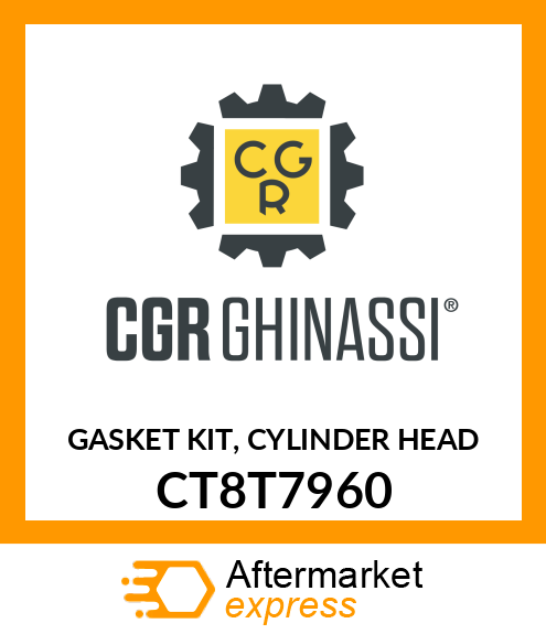 GASKET KIT CT8T7960