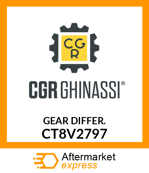 GEAR DIFFER. CT8V2797