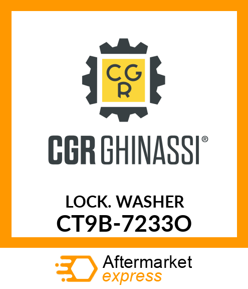 LOCK WASHE CT9B-7233O