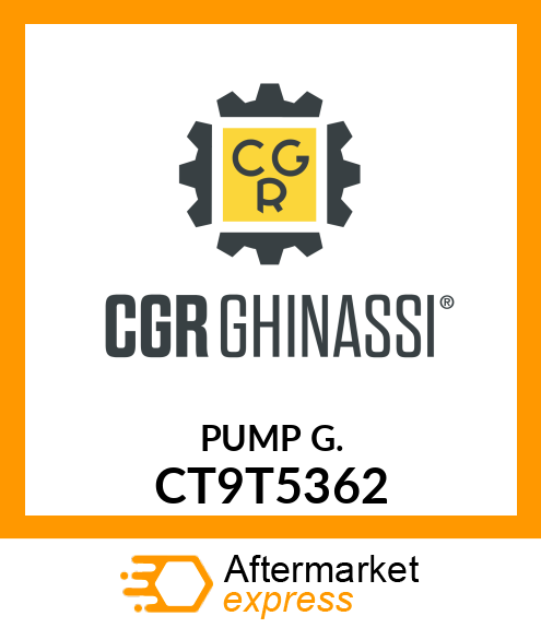 PUMP G. CT9T5362