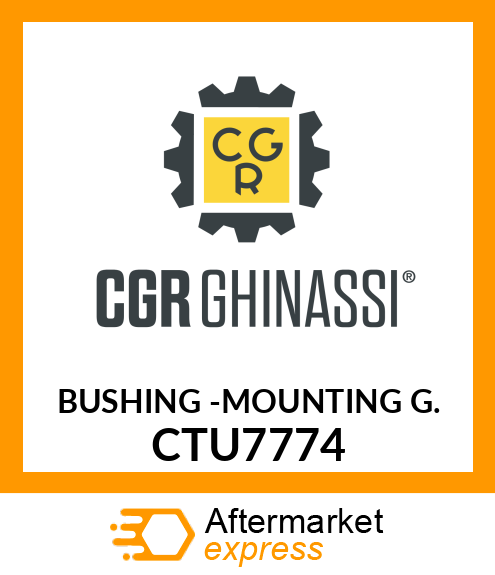 BUSHING -MOUNTING G. CTU7774