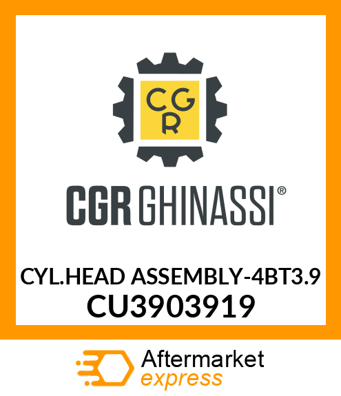 CYL.HEAD ASSEMBLY-4BT3.9 CU3903919