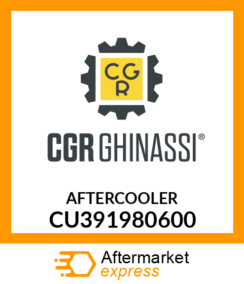 AFTERCOOLER CU391980600