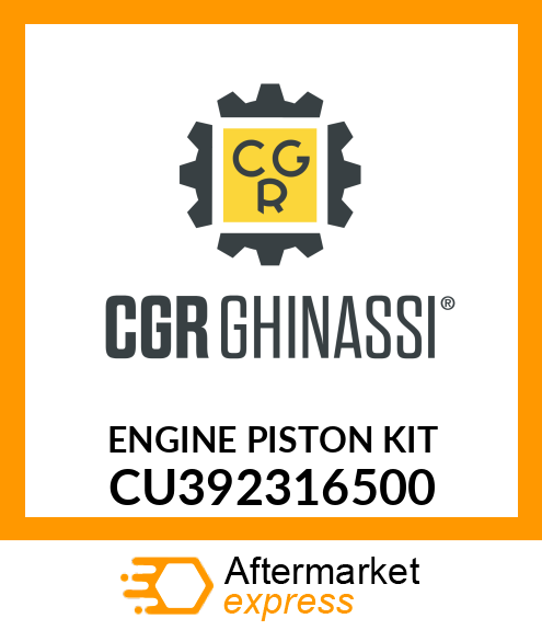 ENGINE PISTON KIT CU392316500