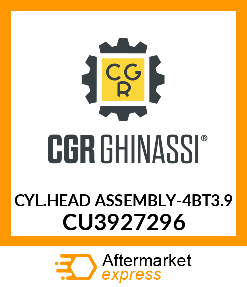 CYL.HEAD ASSEMBLY-4BT3.9 CU3927296