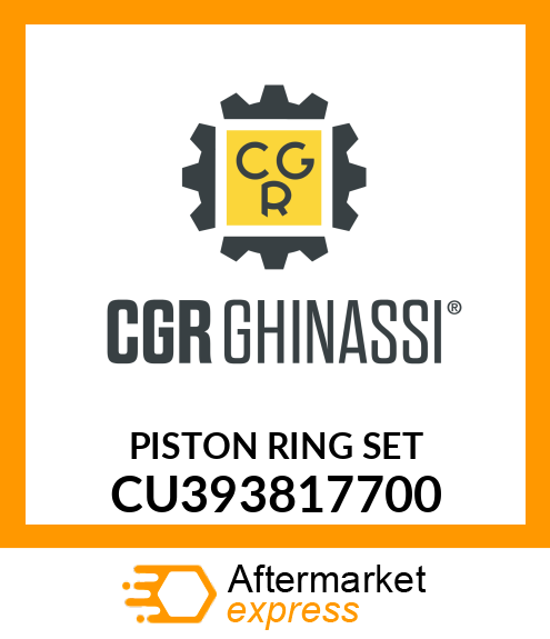 PISTON RING SET CU393817700