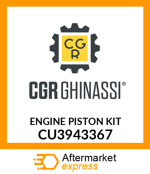 ENGINE PISTON KIT CU3943367