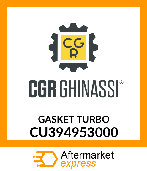 GASKET TURBO CU394953000