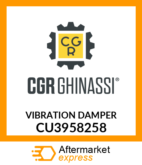 VIBRATION DAMPER CU3958258