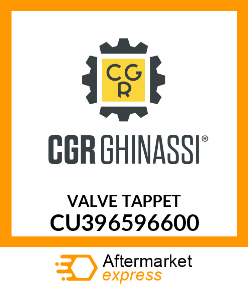 VALVE TAPPET CU396596600