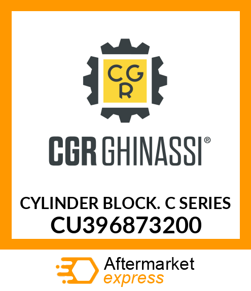 CYLINDER BLOCK (C SERIES) CU396873200