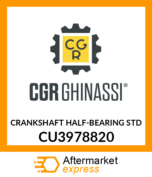 MAIN BEARING CU3978820