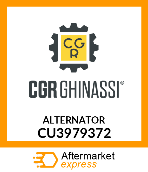 ALTERNATOR CU3979372