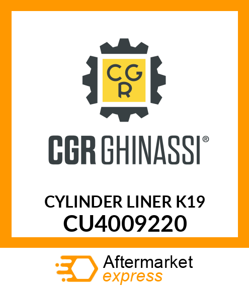 CYLINDER LINER K19 CU4009220