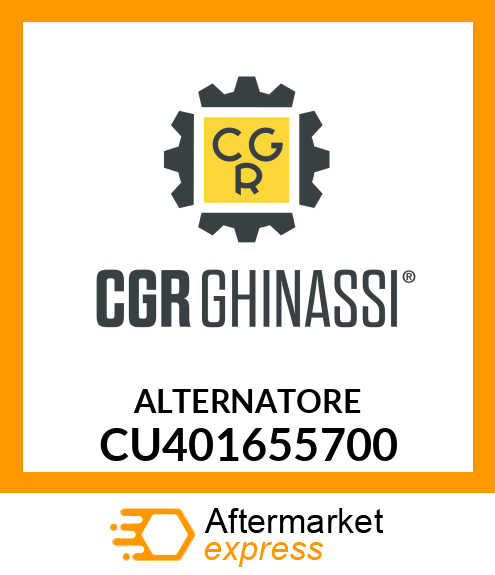 ALTERNATORE CU401655700