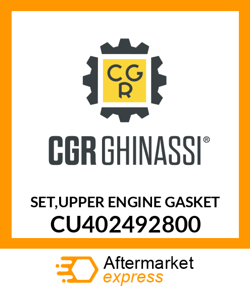 SET,UPPER ENGINE GASKET CU402492800