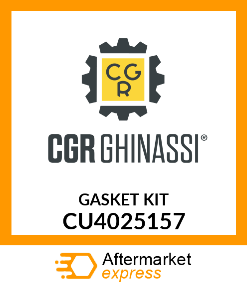 GASKET KIT CU4025157