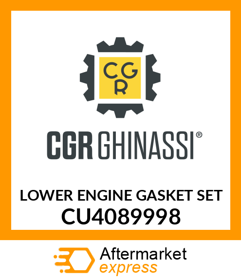 LOWER ENGINE GASKET SET CU4089998