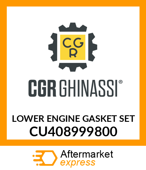 LOWER ENGINE GASKET SET CU408999800